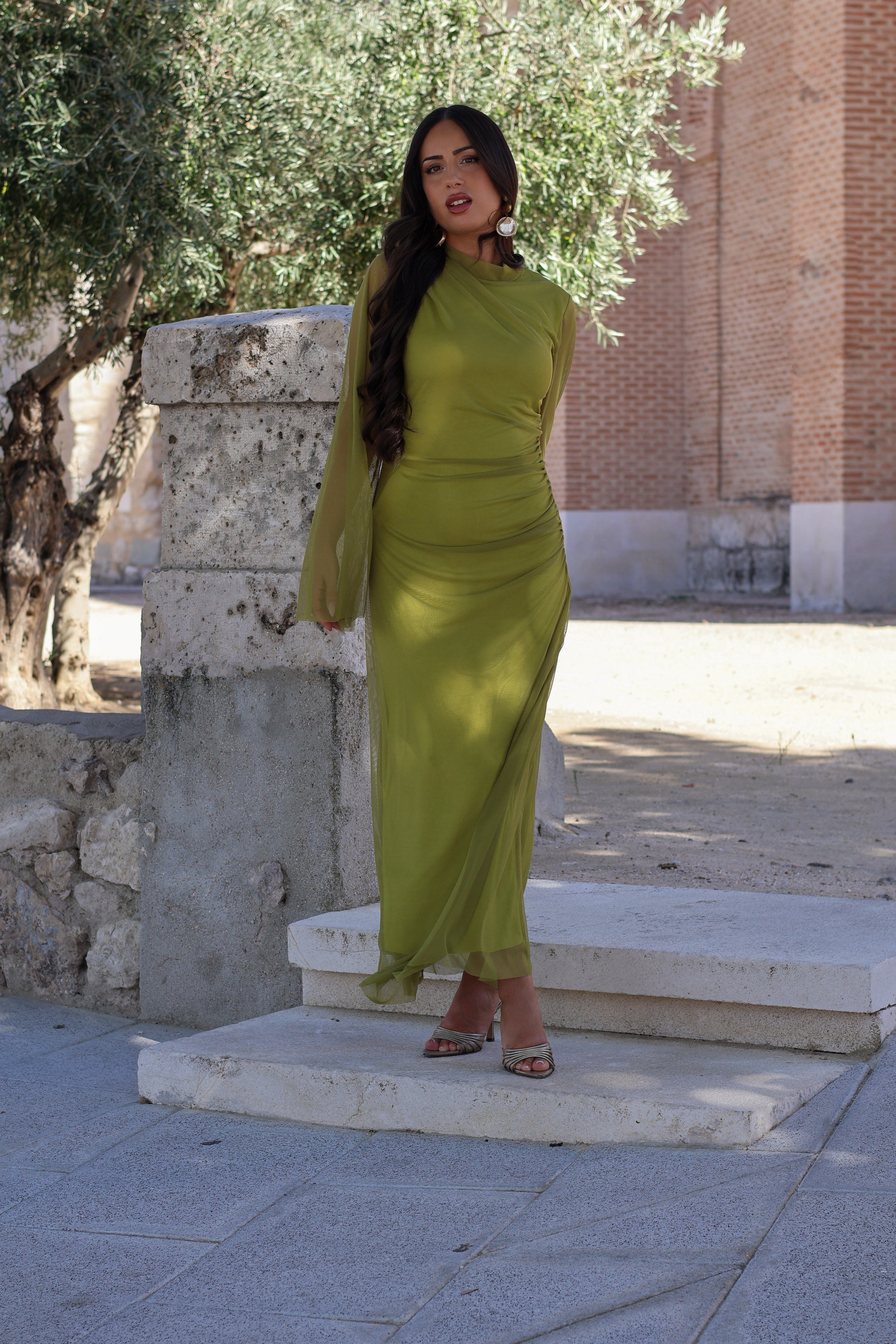 Vestido verde| Paula