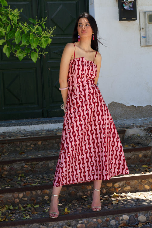 Conjunto rosa estampado| Mistral