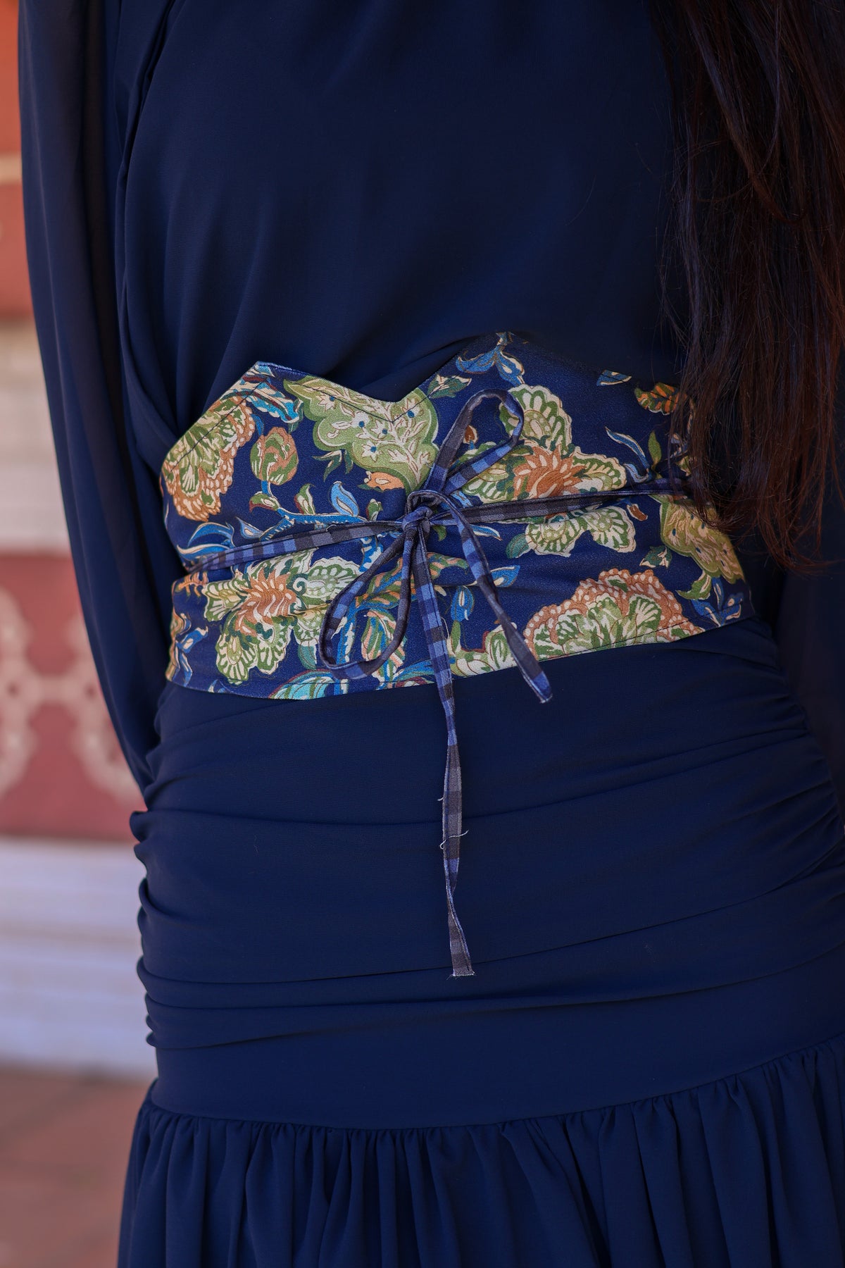 Fajín reversible marino| Alhambra
