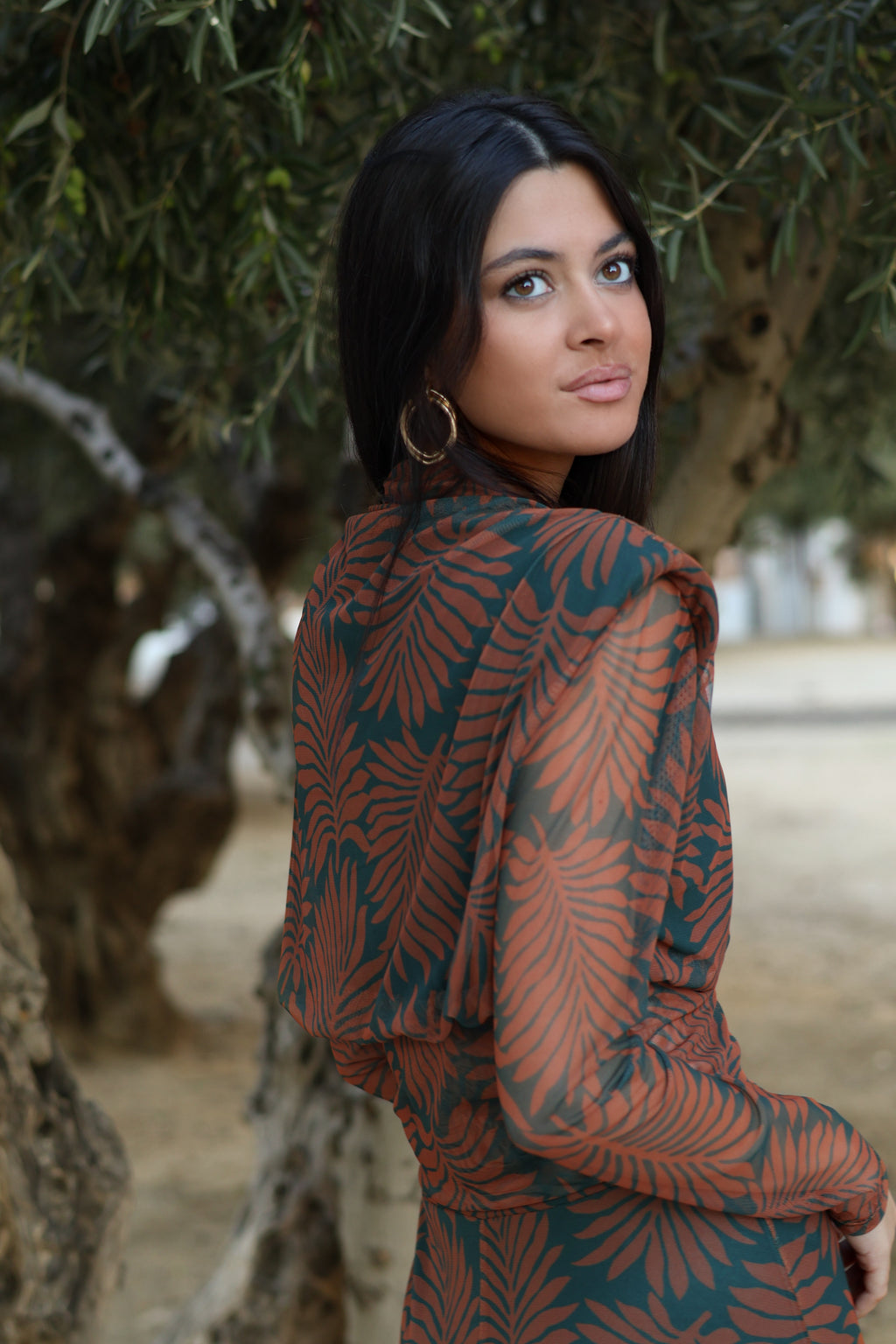 Conjunto estampado teja| Novadeli