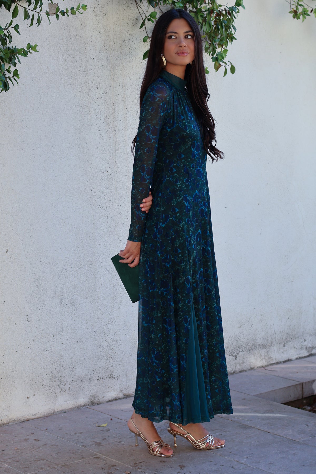 Vestido petróleo | Lisa