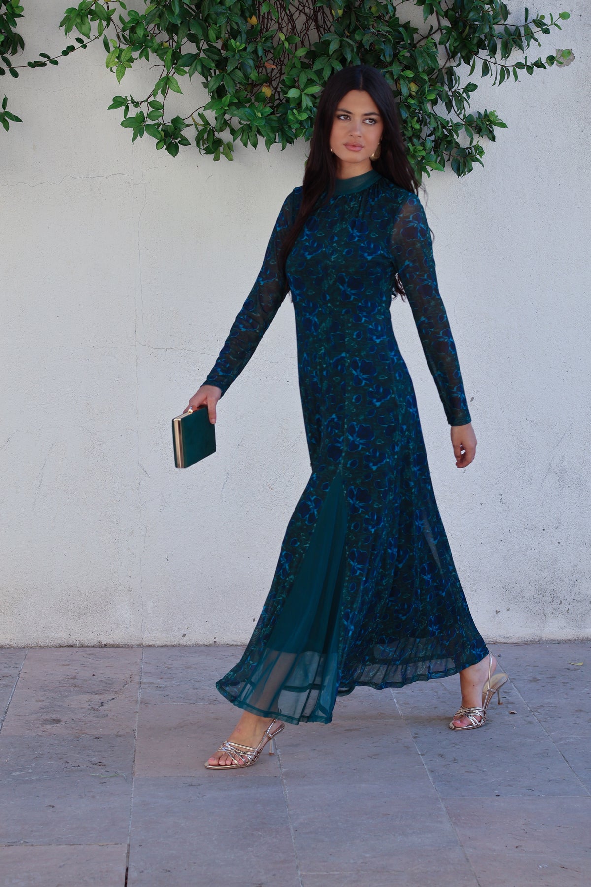 Vestido petróleo | Lisa