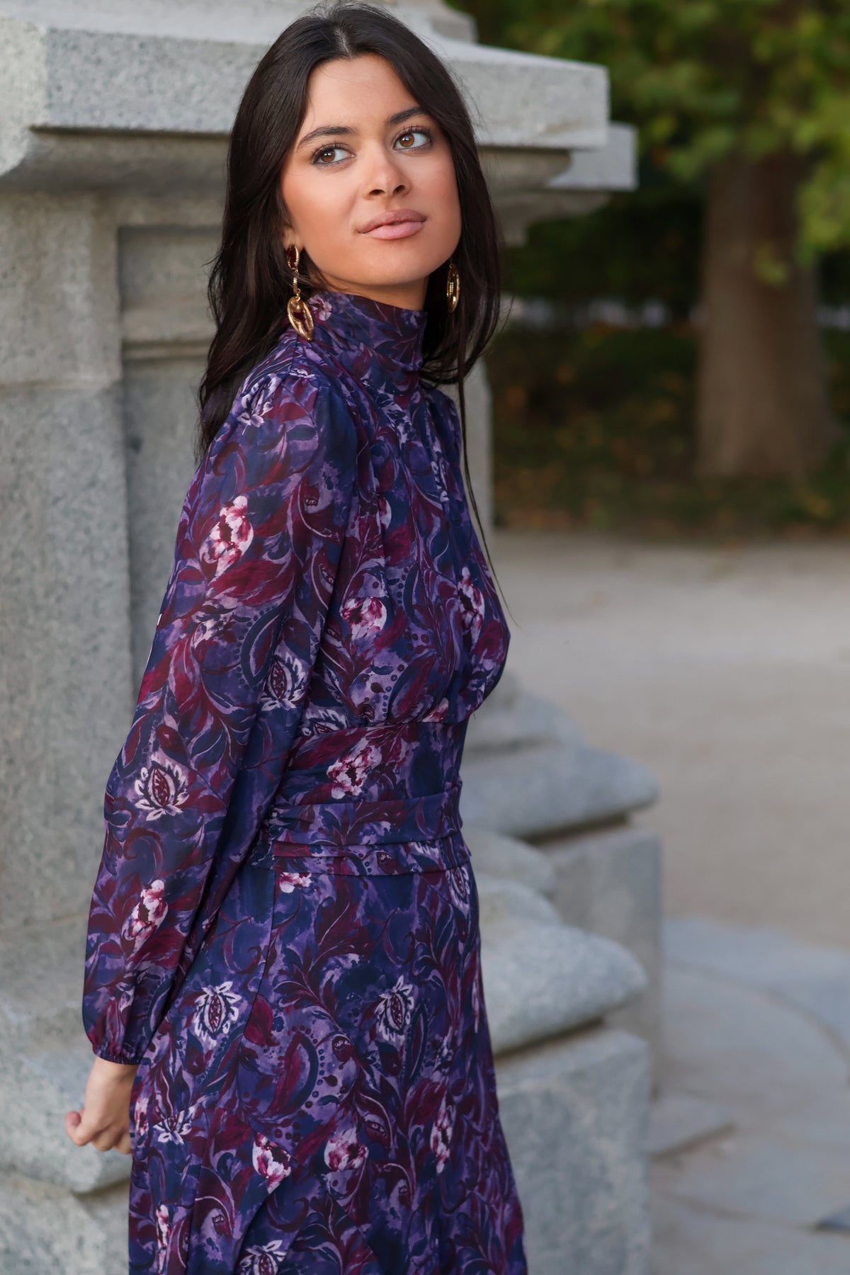 Vestido estampado| Lucila