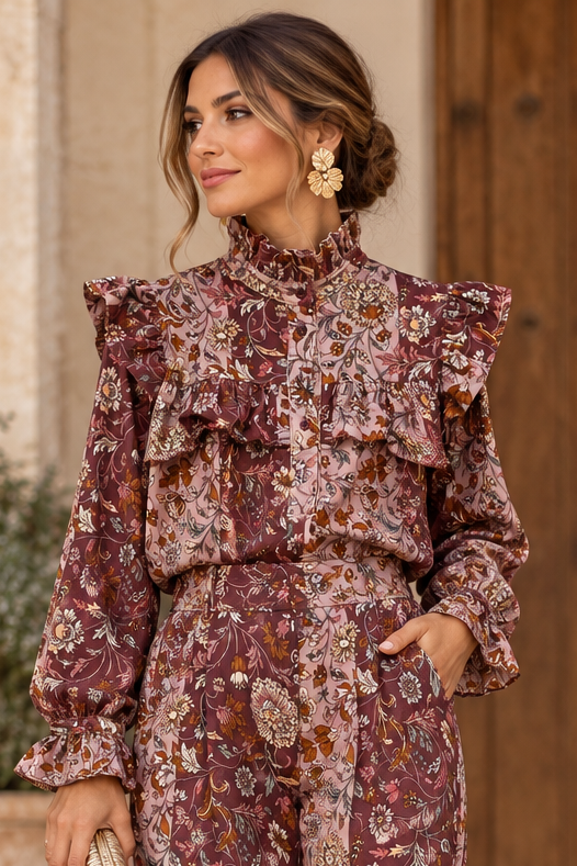 Camisa estampada| Carmela