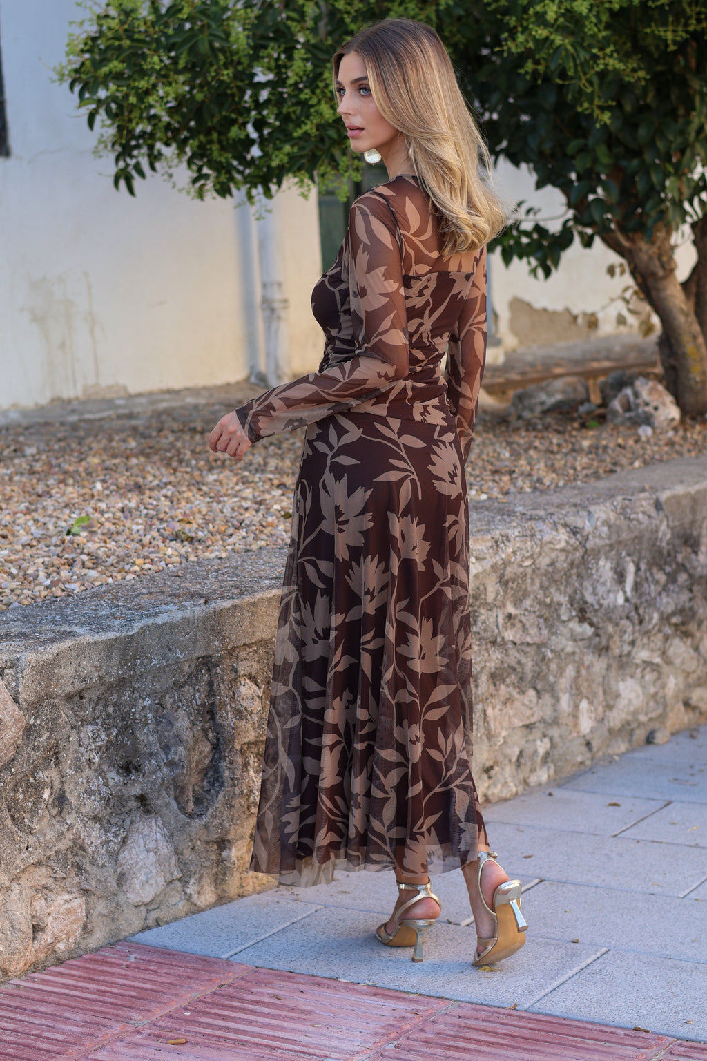 Vestido marrón | Sara
