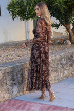 Vestido marrón | Sara