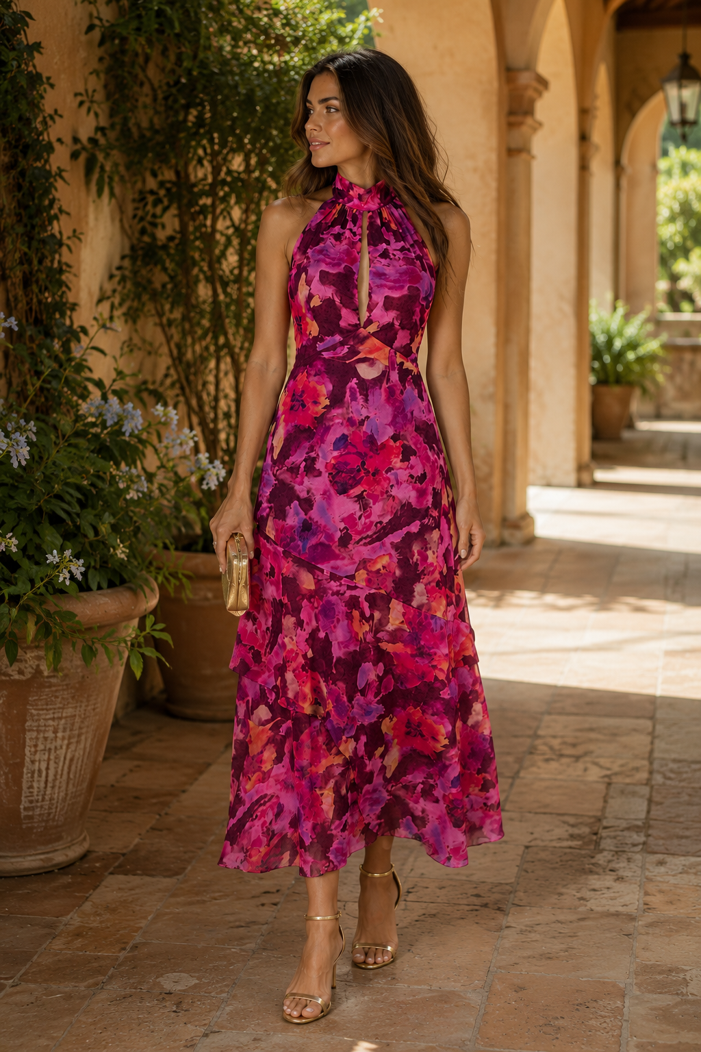 Vestido rosa| Shana