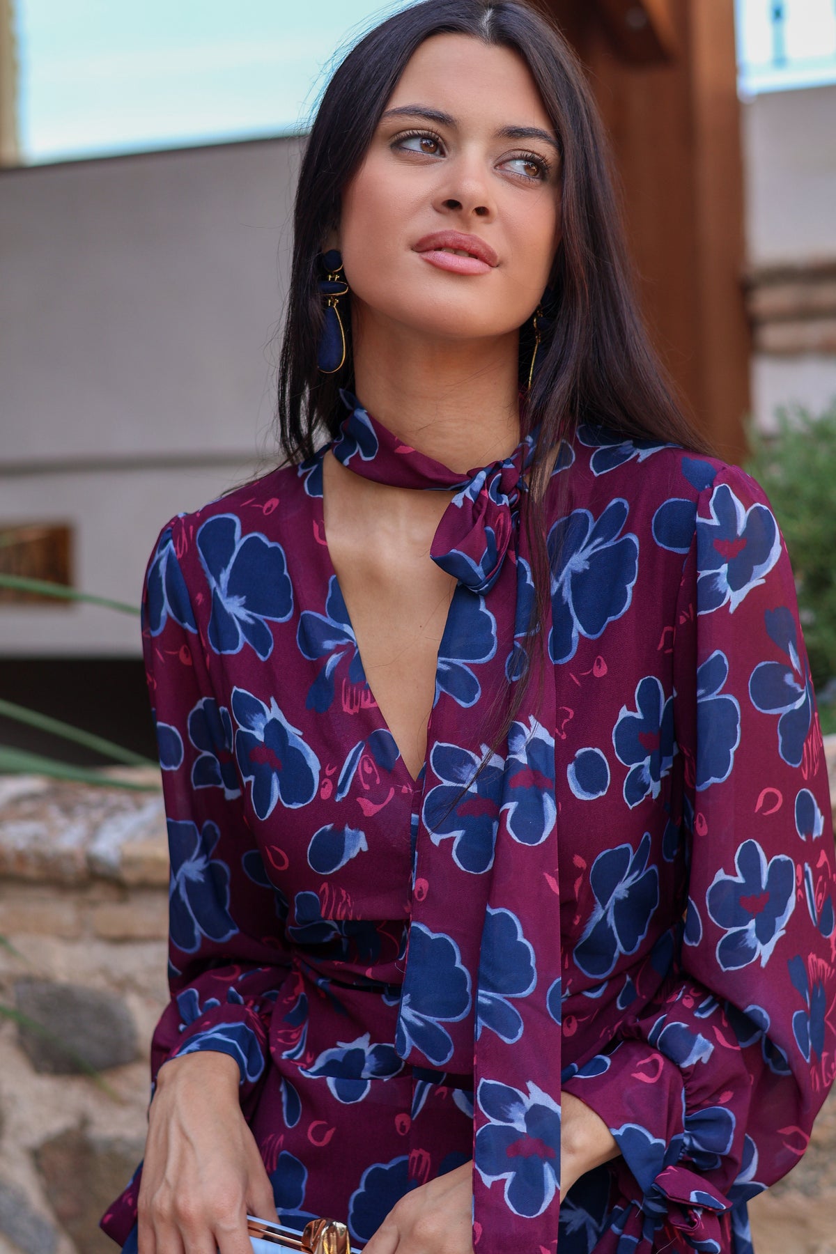 Vestido marino| Valentina