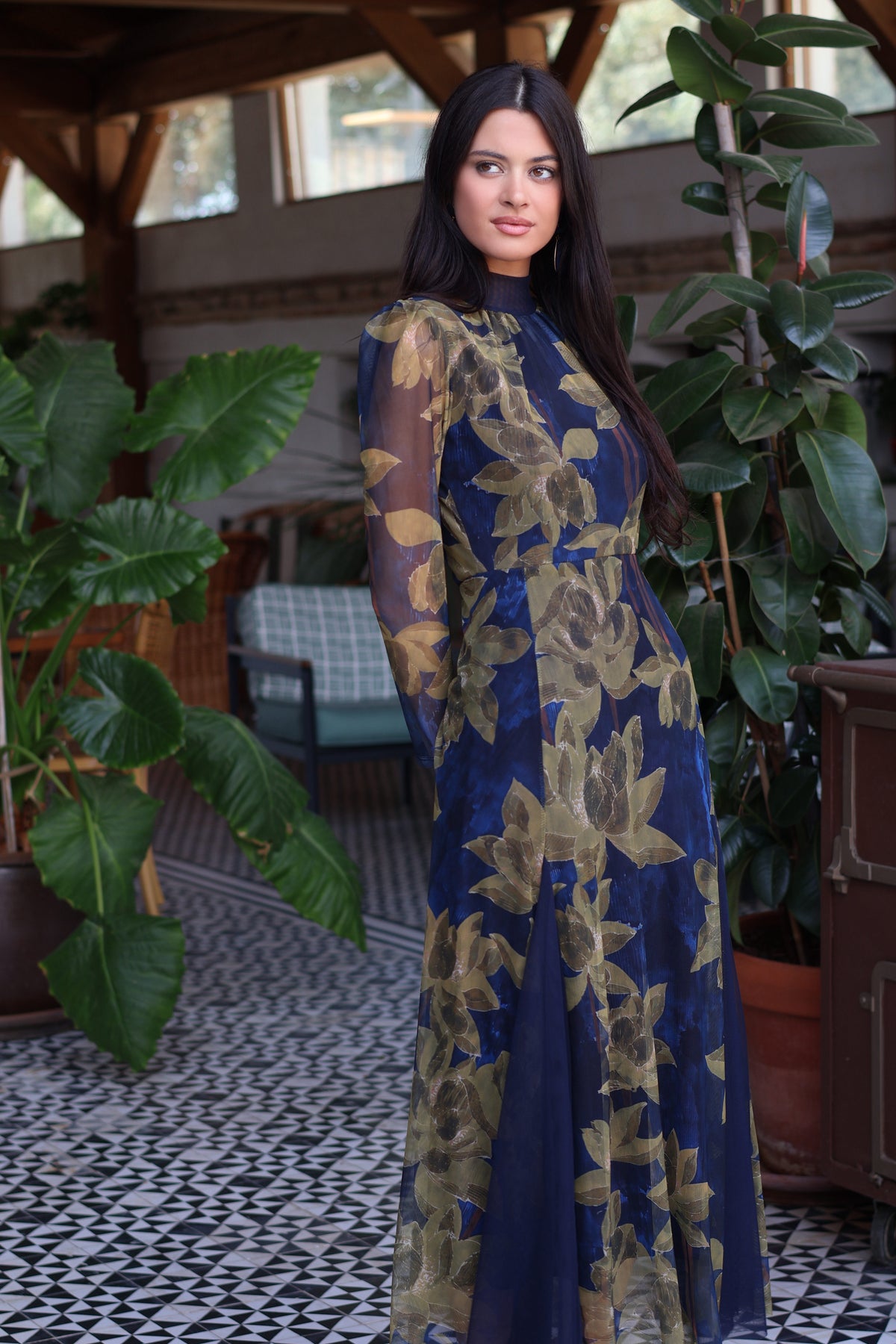 Vestido marino| Lisa