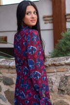 Vestido marino| Valentina