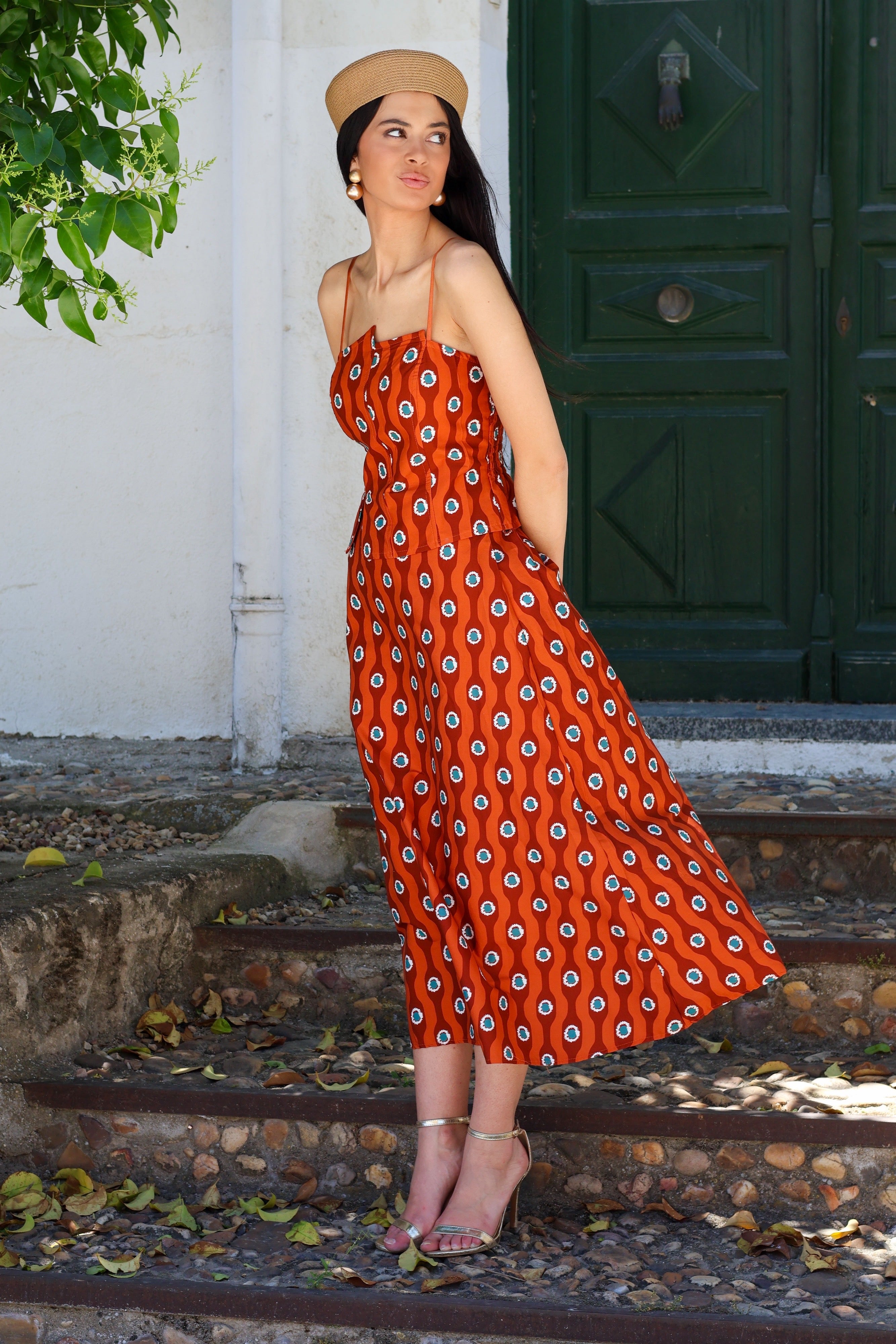 Conjunto teja estampado| Mistral