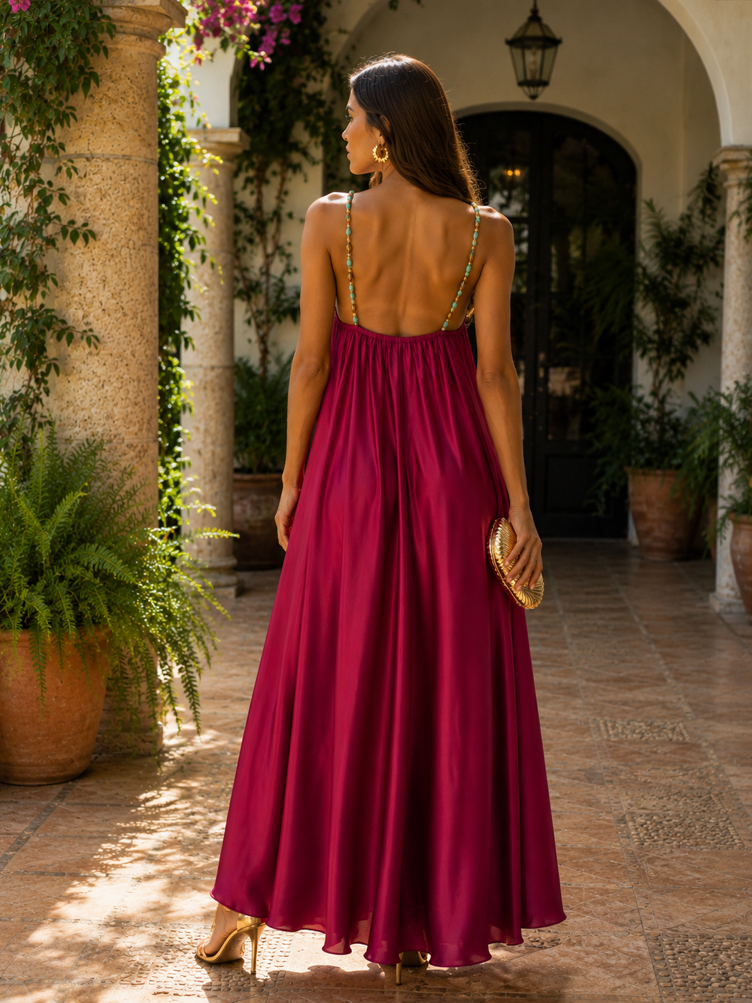 Vestido vino | Kira