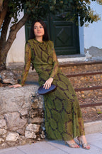 Conjunto estampado oliva| Novadeli