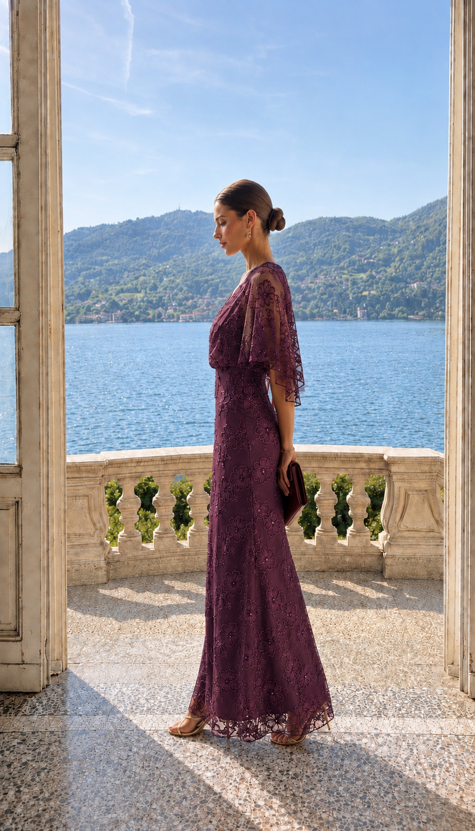 Vestido ciruela | Catia