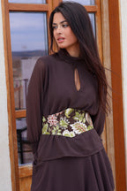 Blusa marrón| Marisa