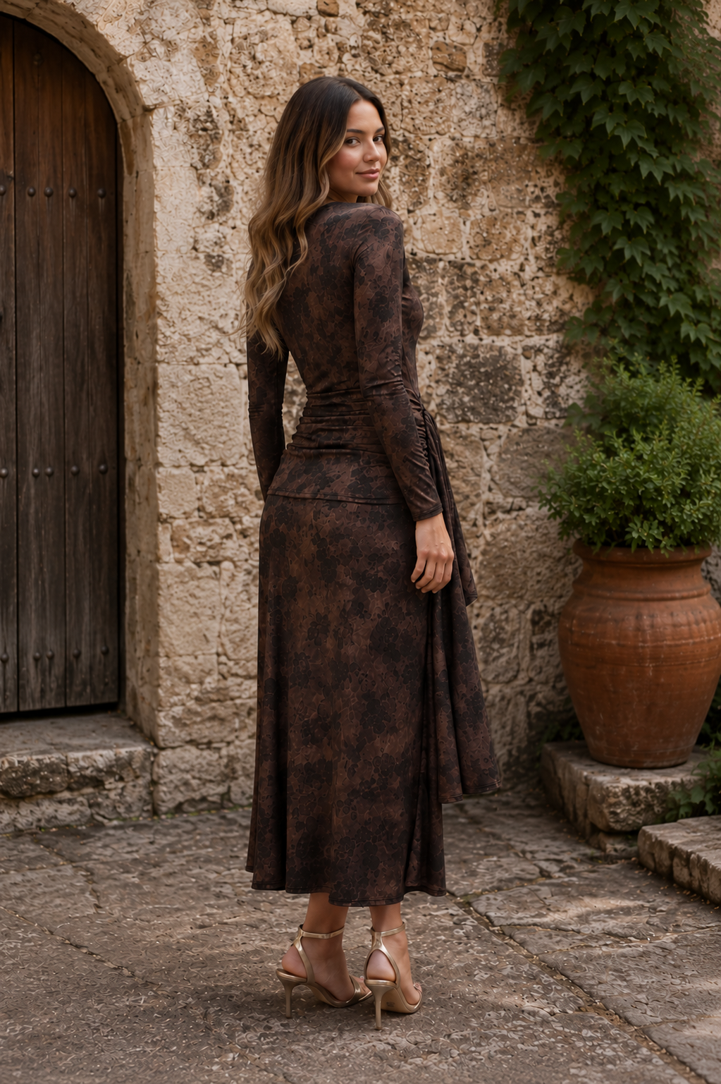 Vestido marrón | Marcela