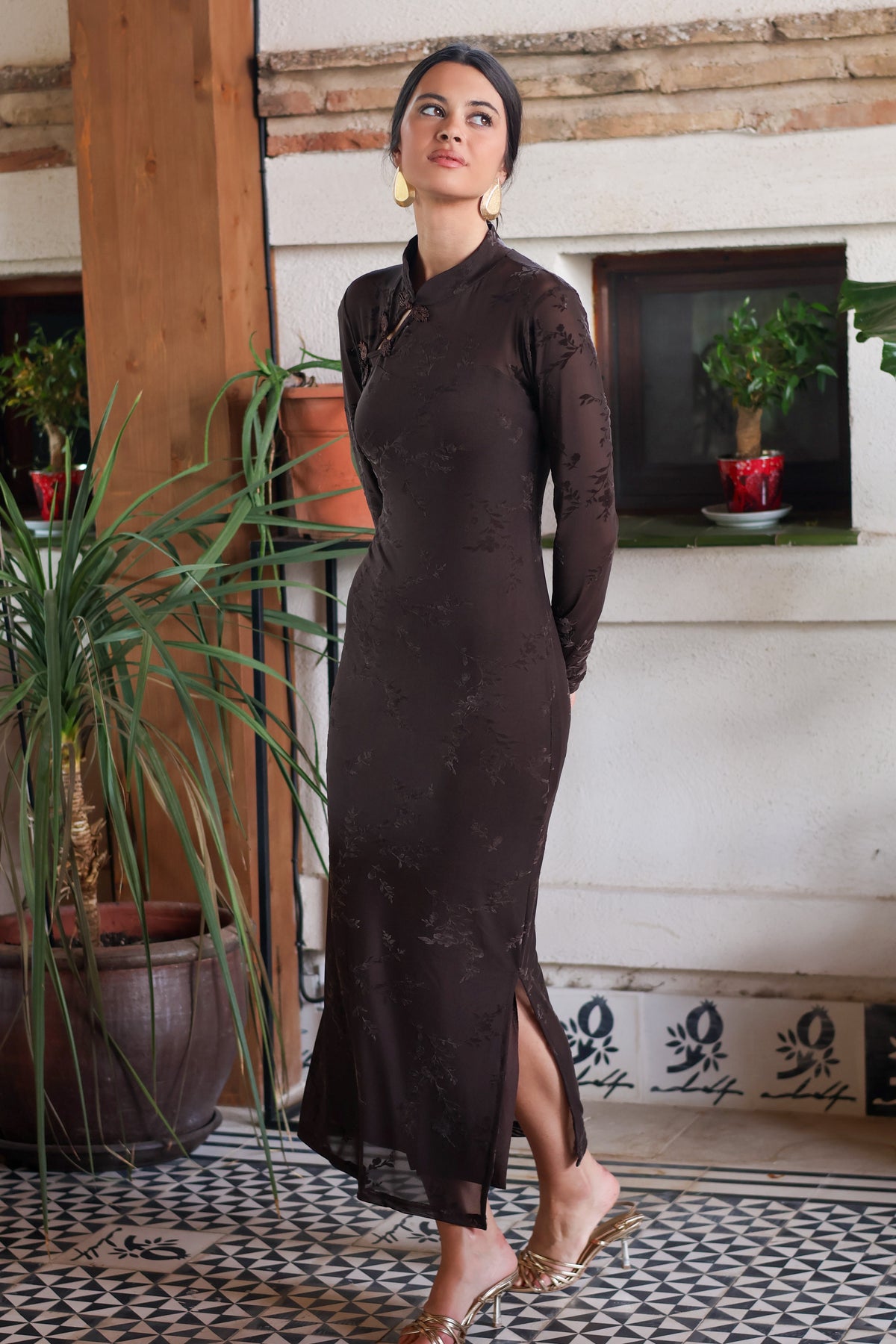 Vestido marrón| Kyoto