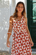 Conjunto estampado teja| Elyanis