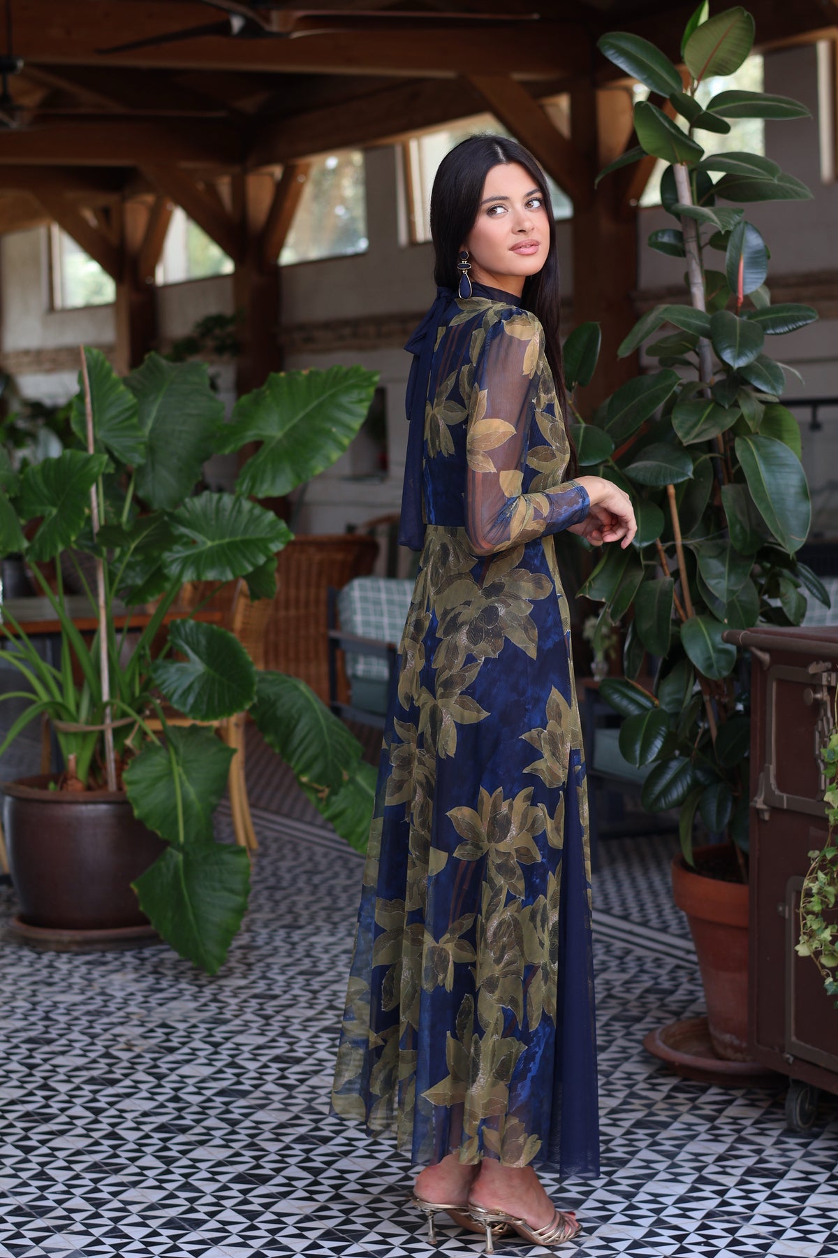 Vestido marino| Lisa