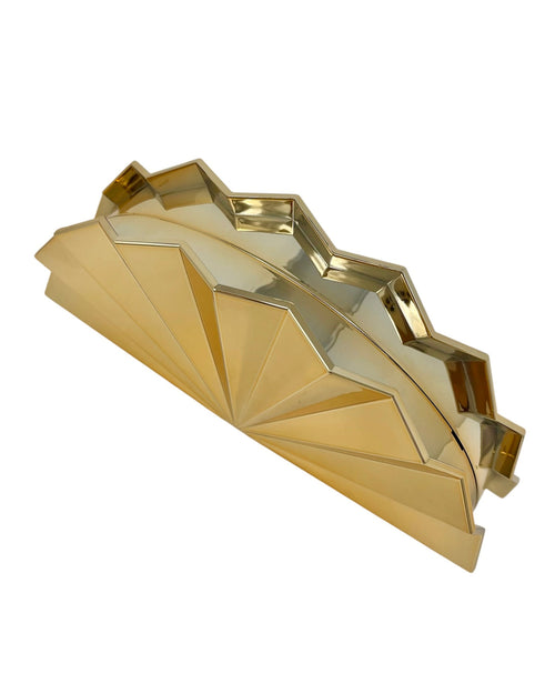Bolso dorado| Abanico