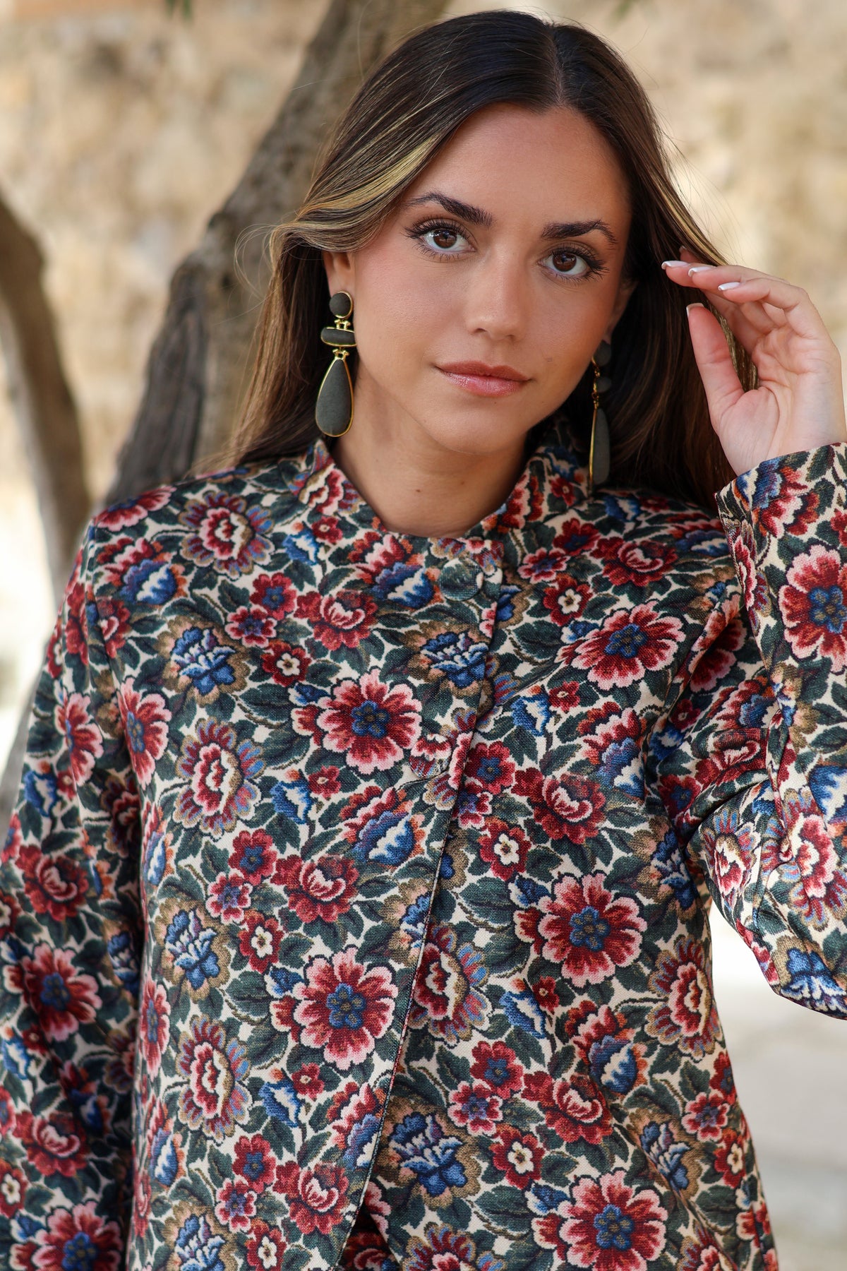 Chaqueta estampada| Florencia