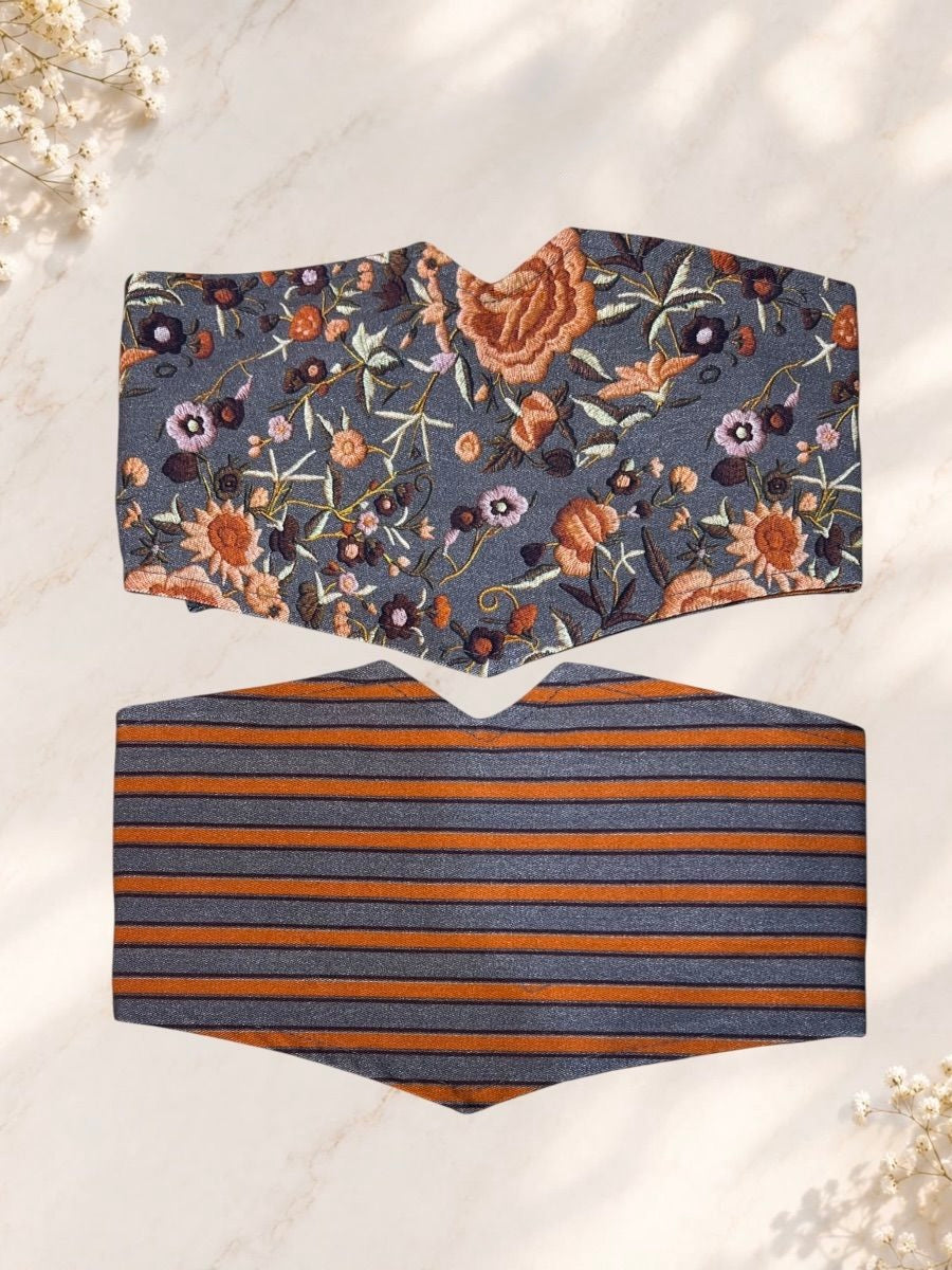Fajín teja reversible| Nerea