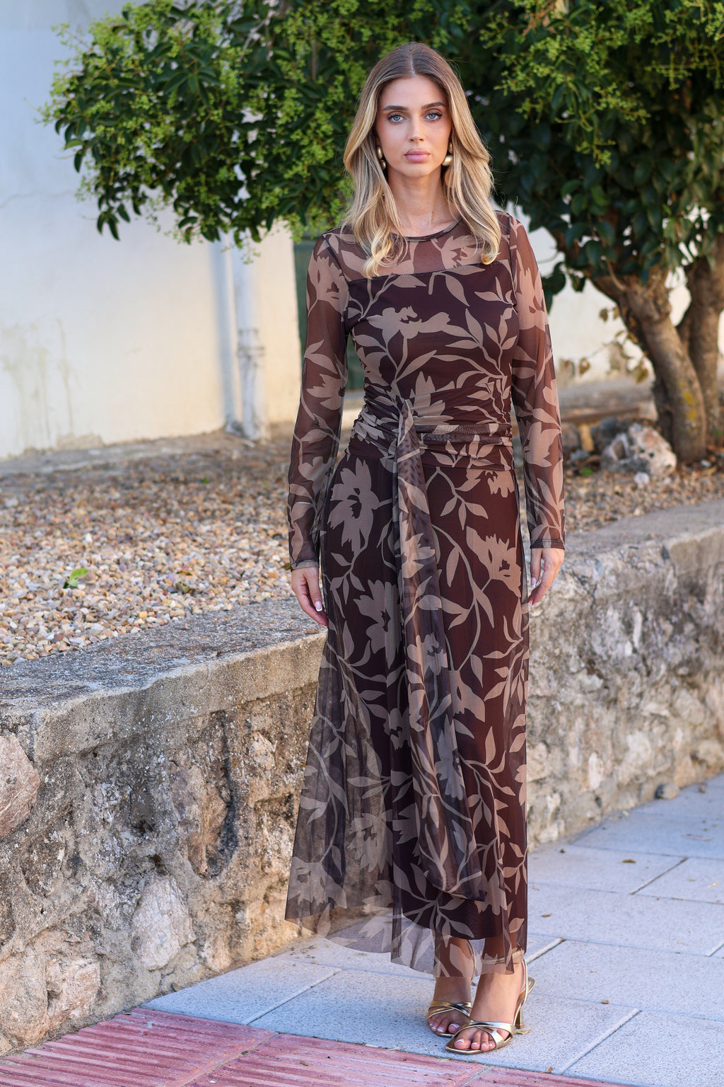 Vestido marrón | Sara
