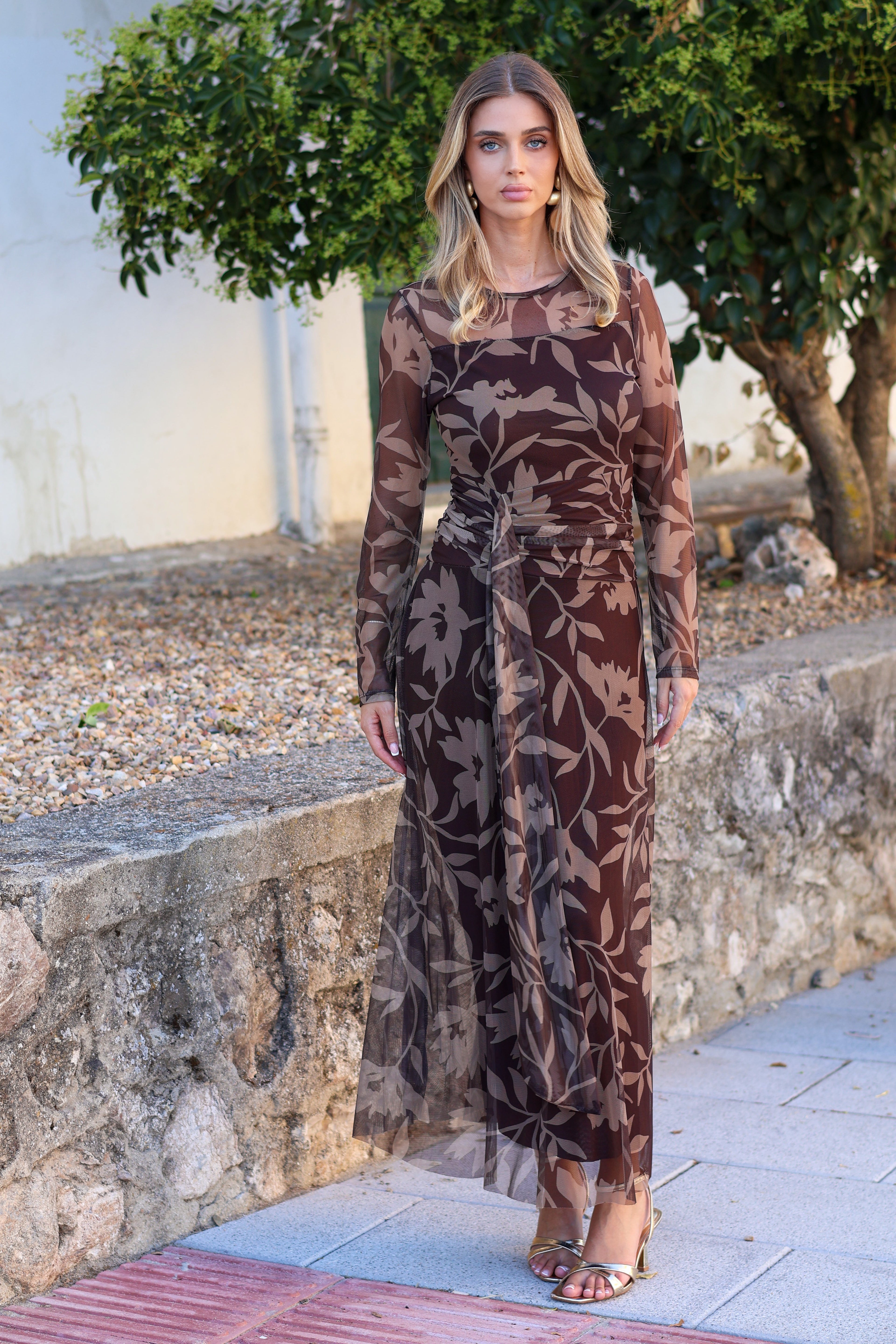 Vestido marrón | Sara