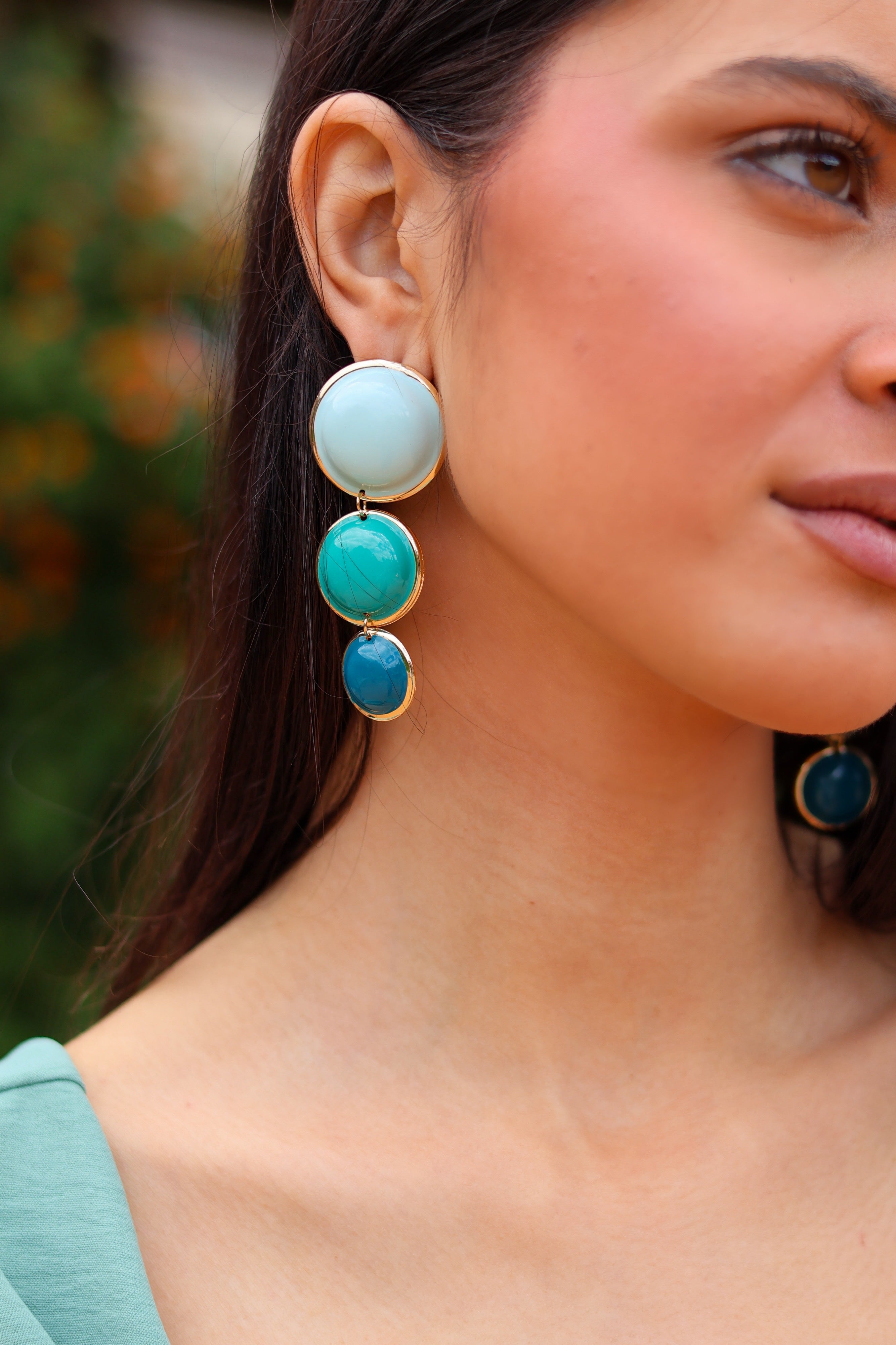 Pendientes turquesa| Amalfi