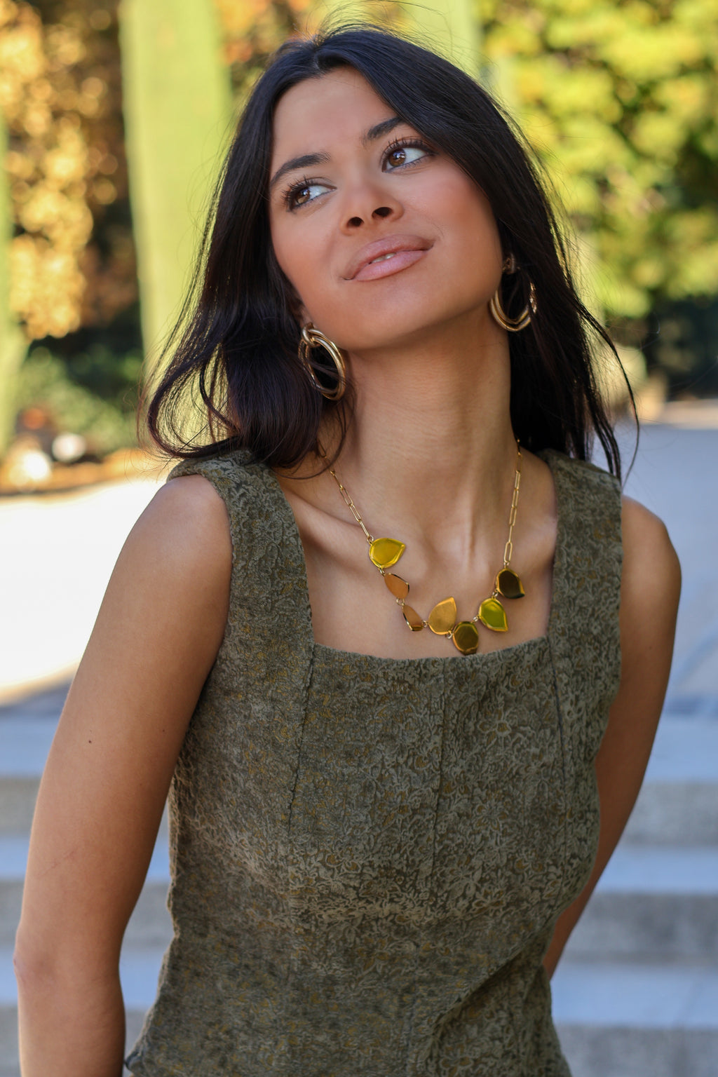 Top verde| Leonora