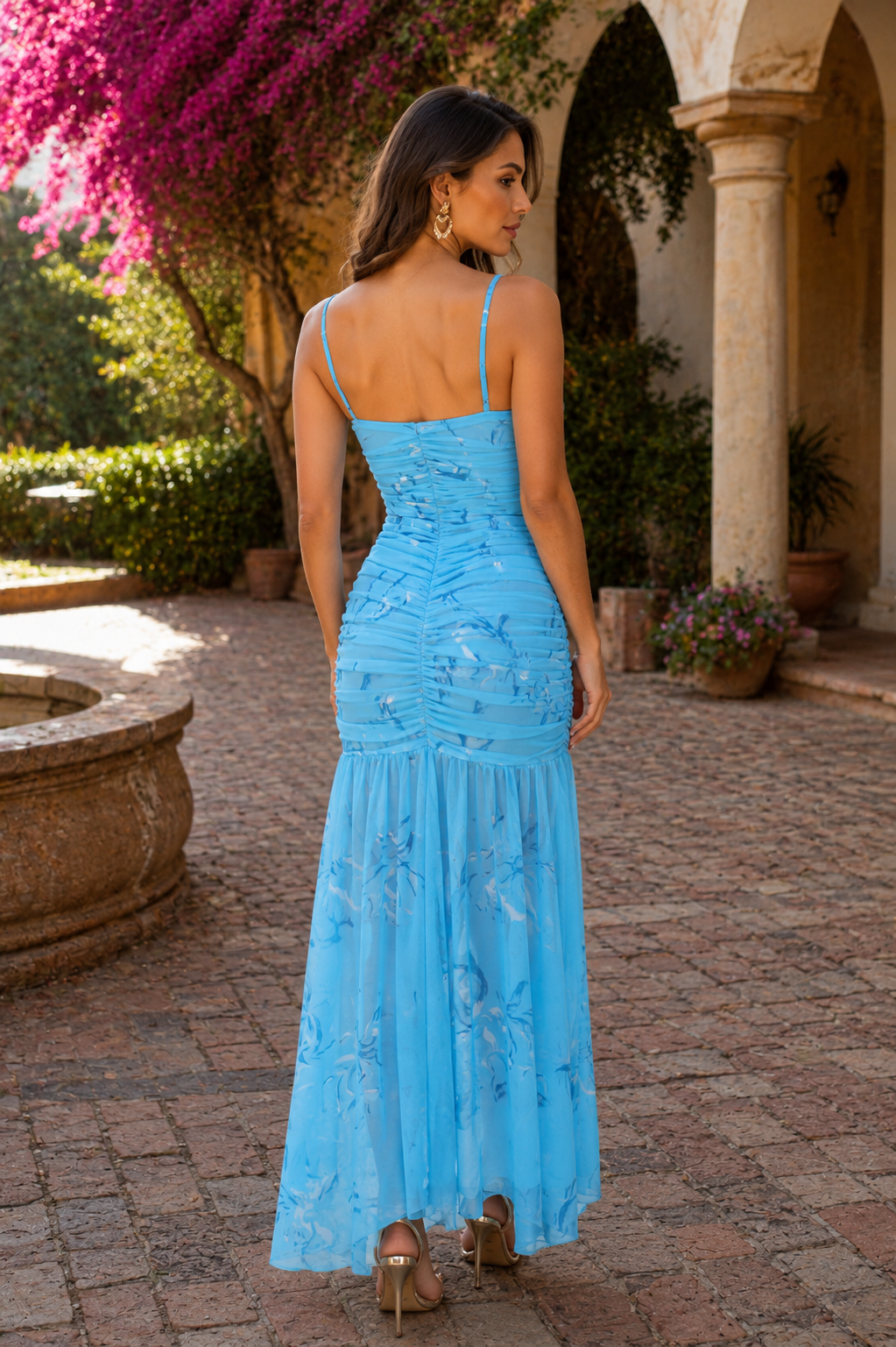 Vestido azul| Cassia