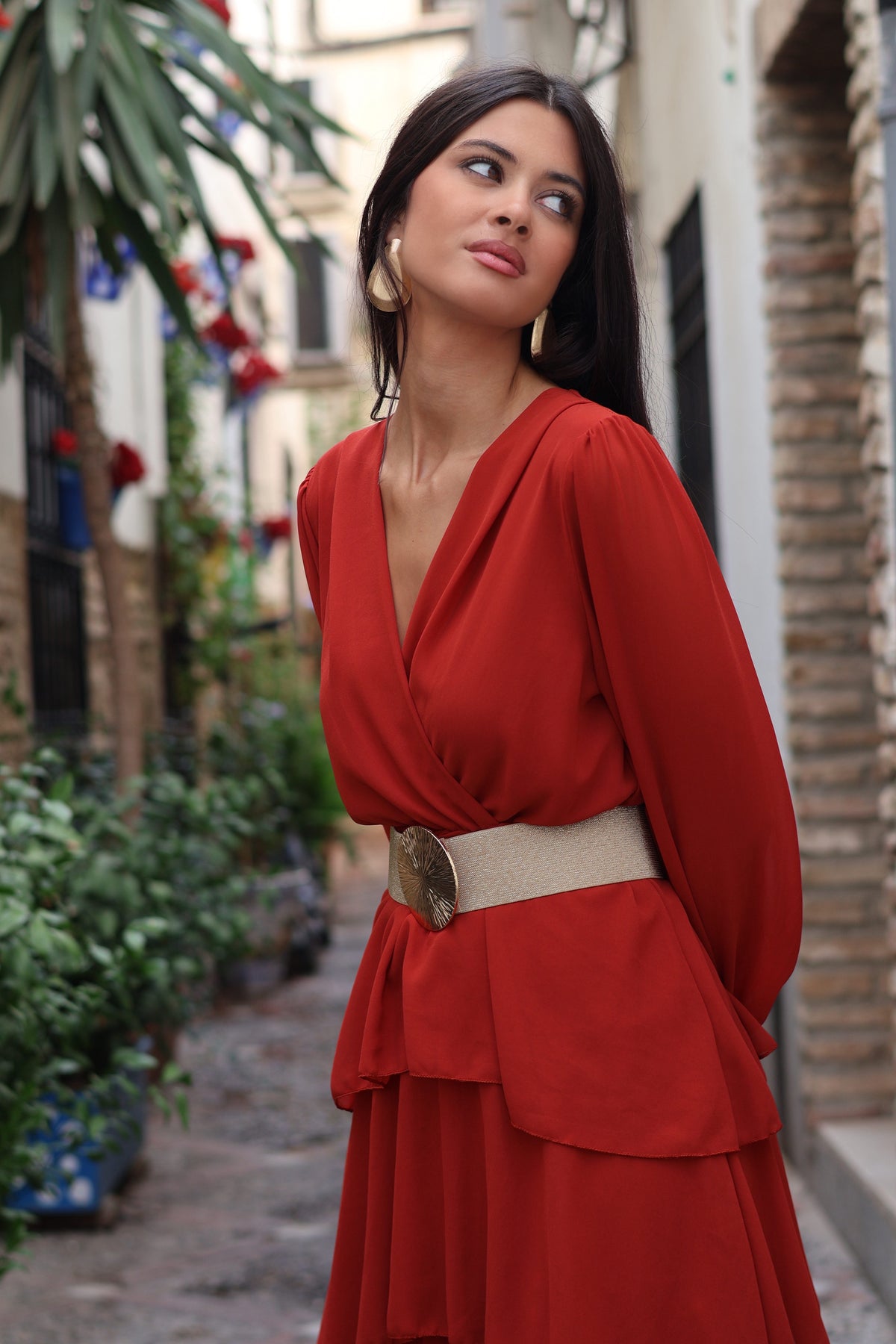 Vestido midi caldera| Córdoba