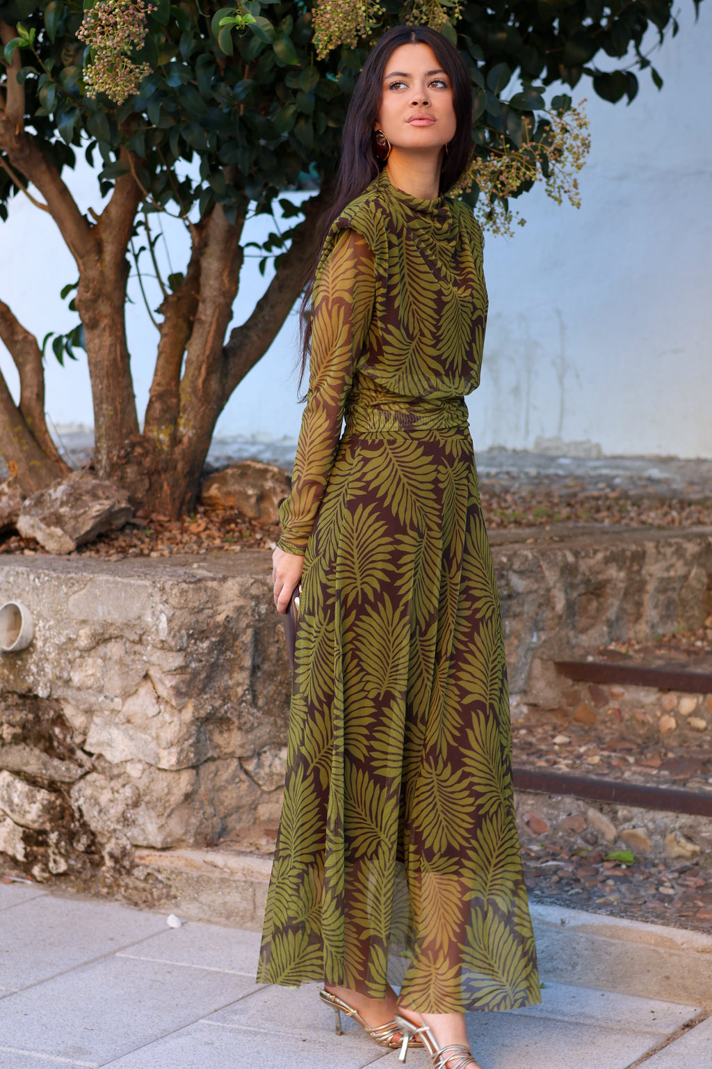 Conjunto estampado oliva| Novadeli