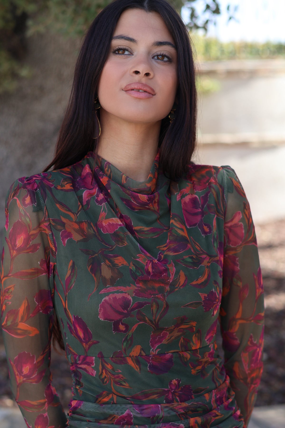 Vestido estampado| Florencia
