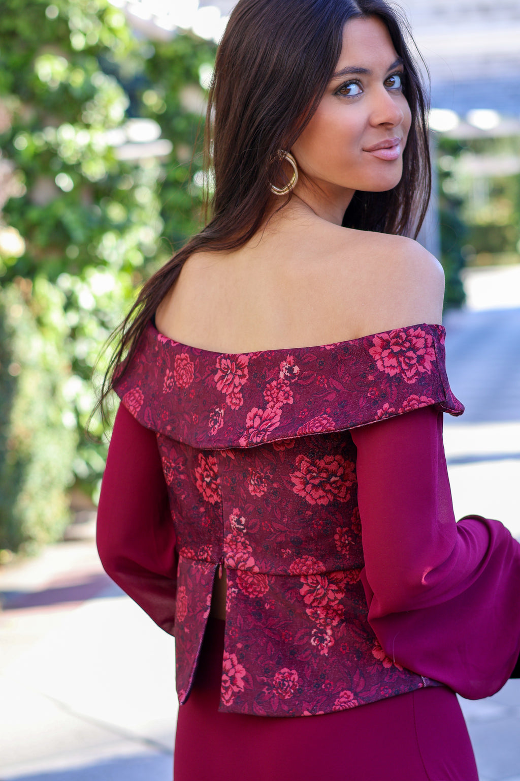 Top burdeos| Infanta