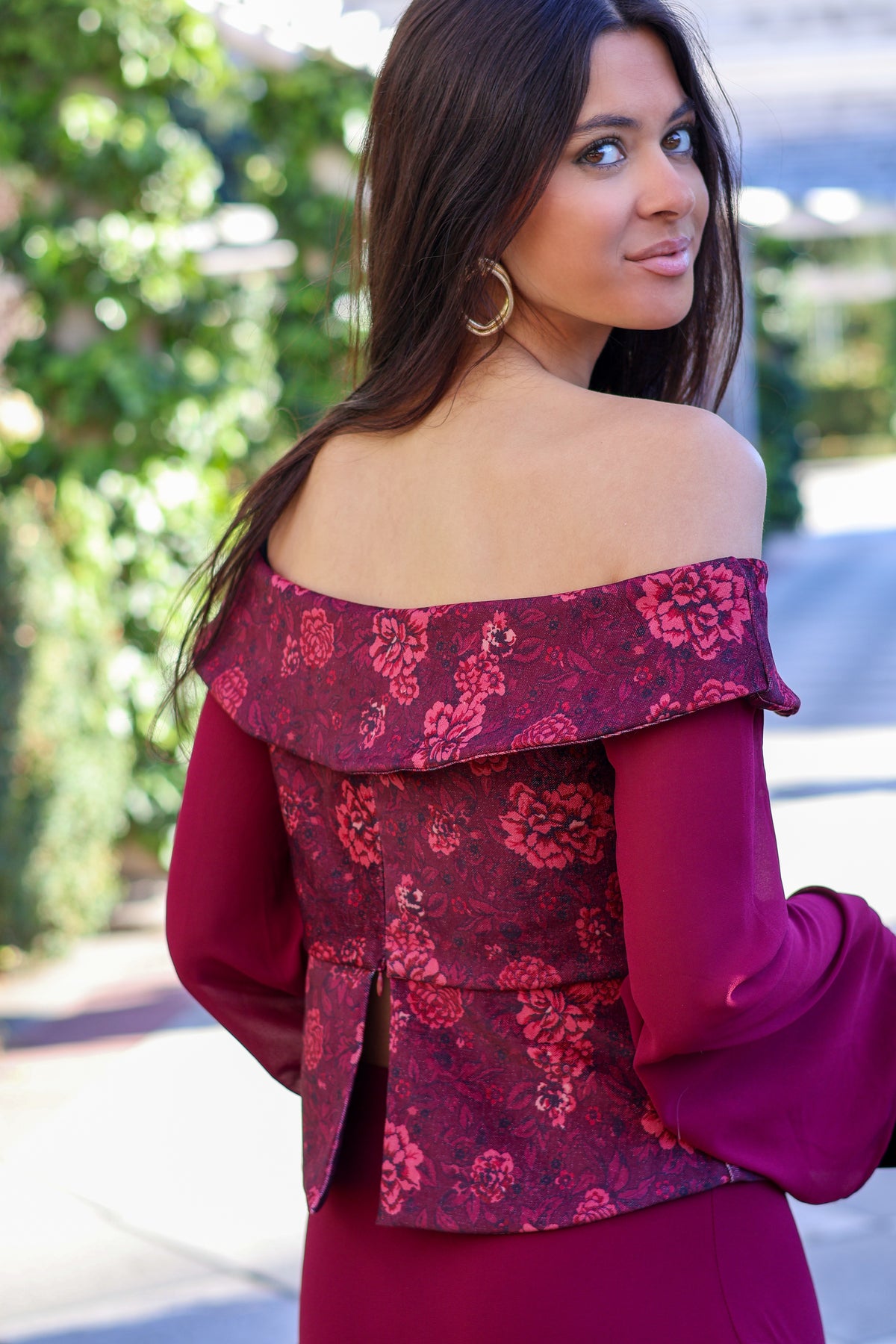 Top burdeos| Infanta