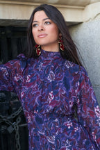 Vestido estampado| Lucila
