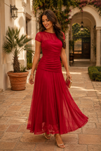 Vestido rojo| Selena