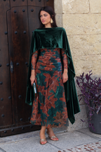 Capa terciopelo| Verde