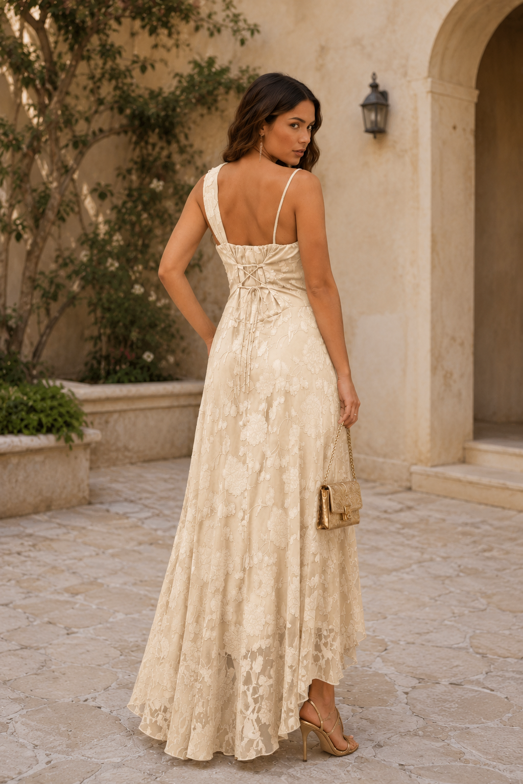 Vestido crema | Marusia