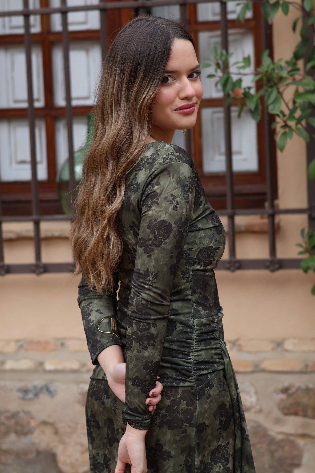 Vestido verde| Marcela