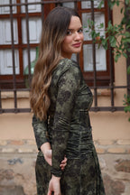 Vestido verde| Marcela