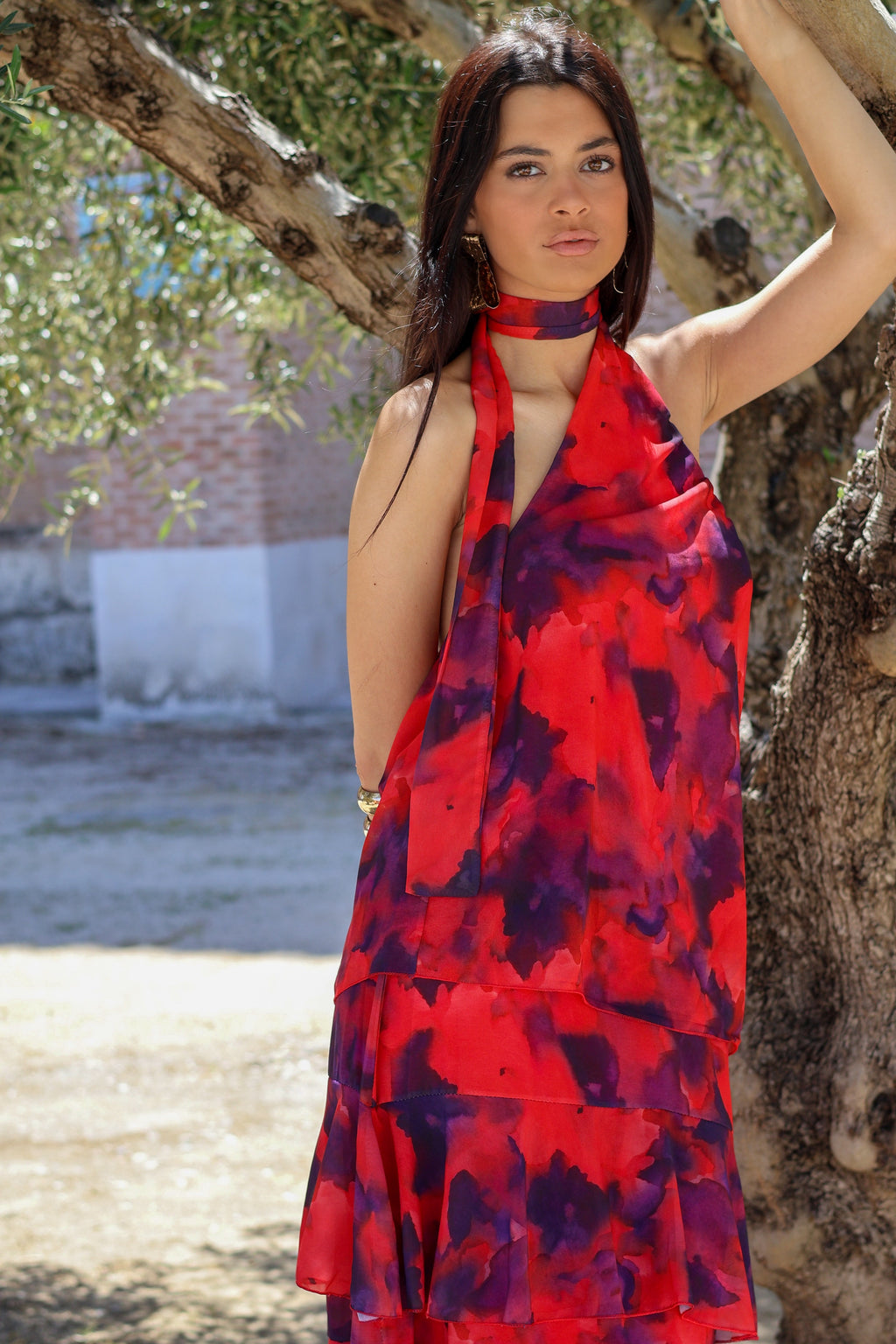 Conjunto estampado rojo| Ocean