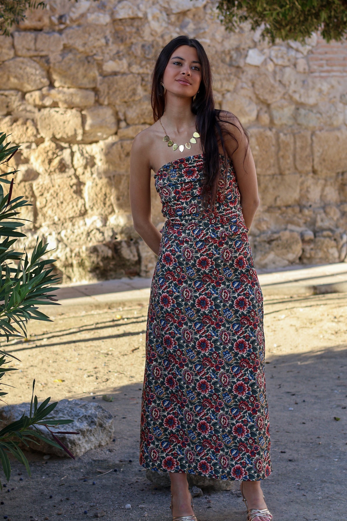 Conjunto estampado verde| Julia