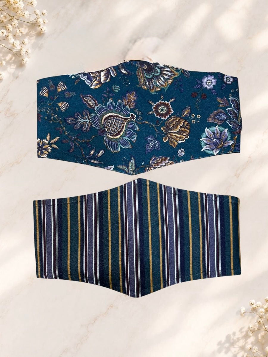 Fajín azul reversible| Nerea