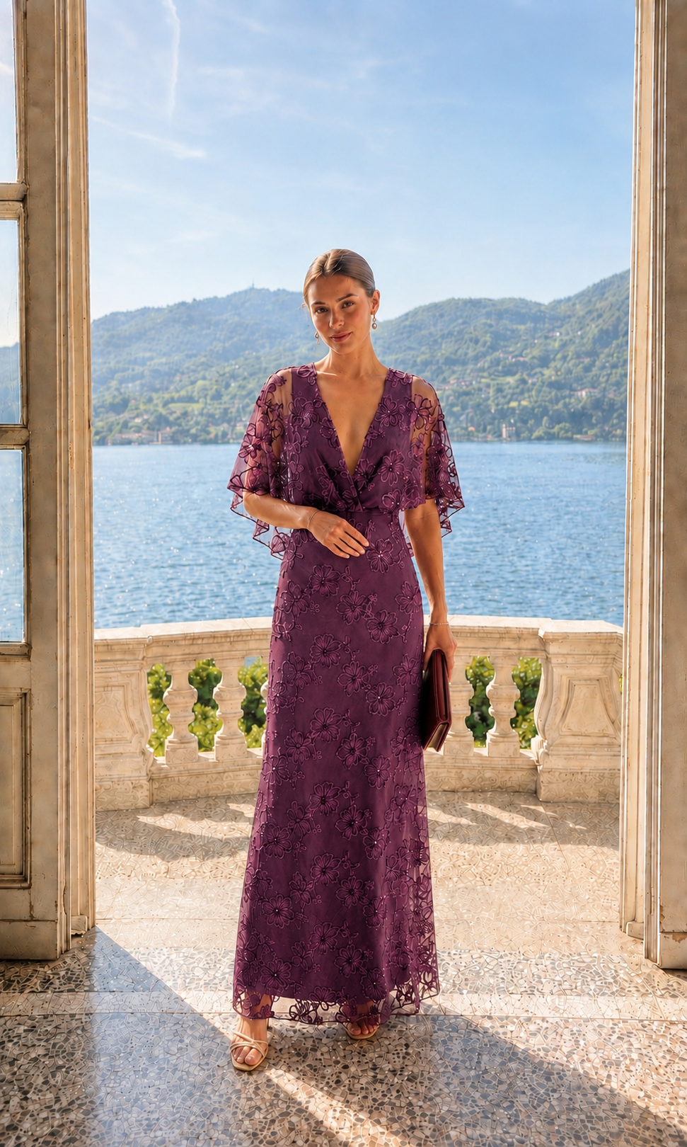 Vestido ciruela | Catia