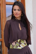 Fajín floral| Verde