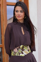 Blusa marrón| Marisa