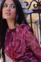 Vestido fucsia| Roxana