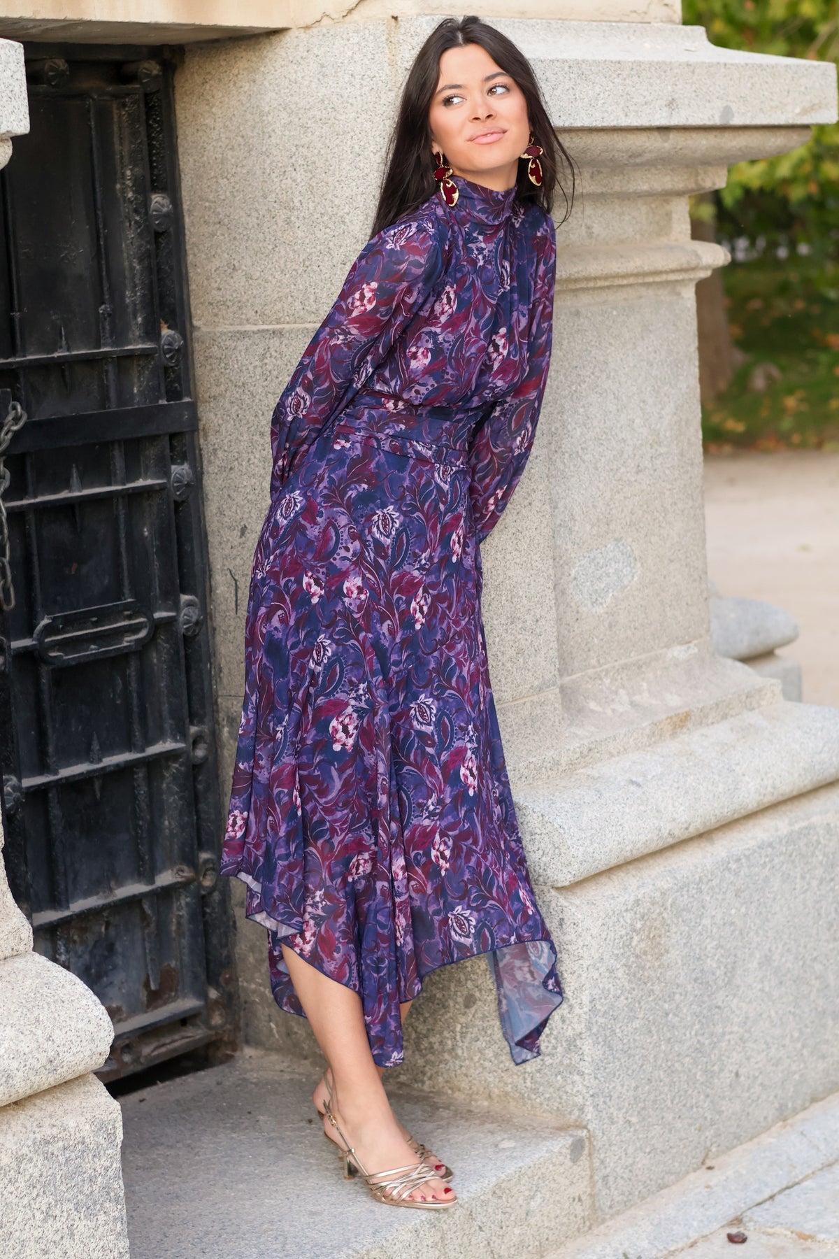 Vestido estampado| Lucila
